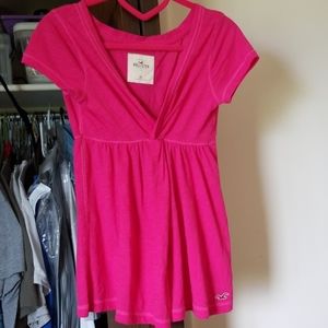 Hollister twist top blouse